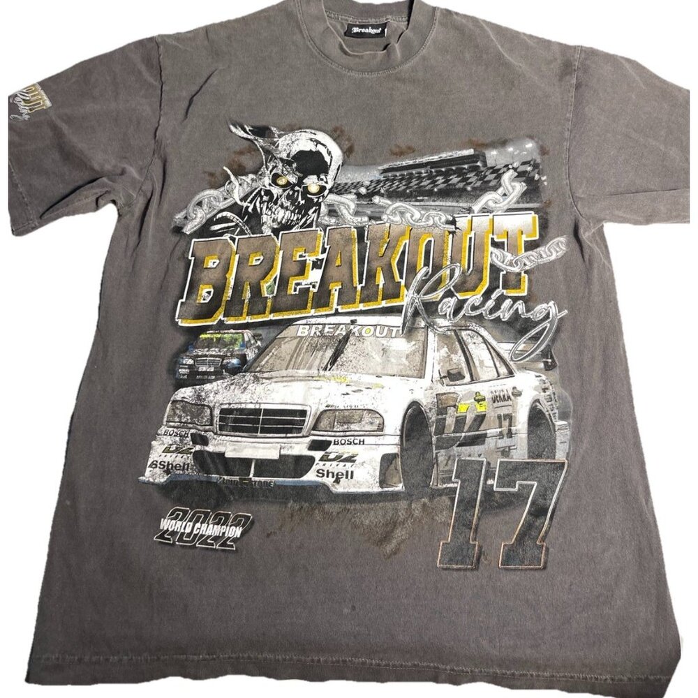 Vintage Breakout Racing World Champion 2022 Dekra #17 Shirt Men’s Sz Large Shirt